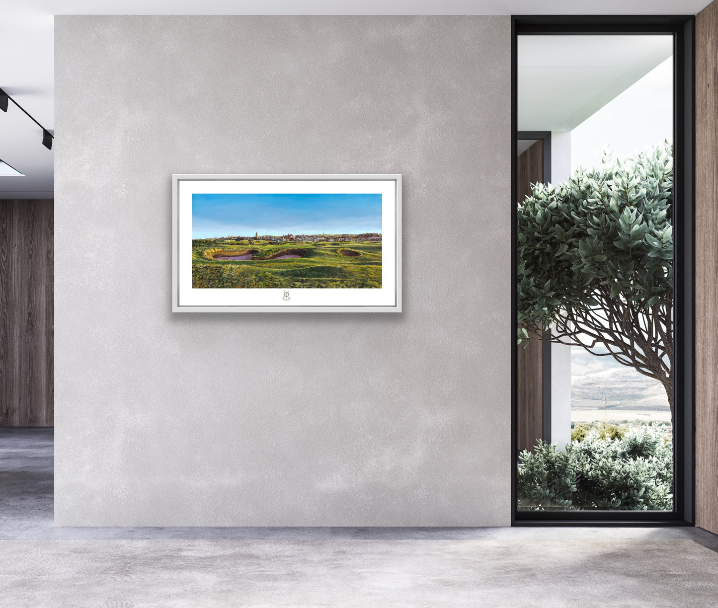 "Home|50" - MUSEUM GRADE LIMITED-EDITION FINE ART PAPER PRINT - Official Commemorative Painting Celebrating the 50th Anniversary of the of the St Andrews Links Trust