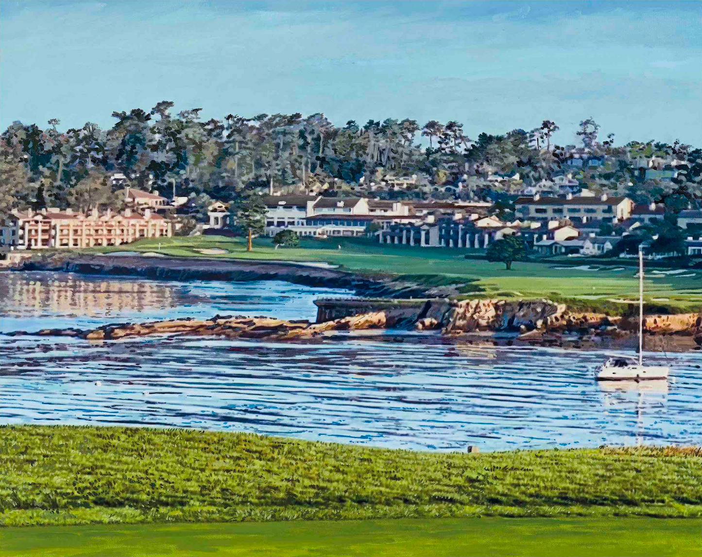 Official Commemorative Painting for the 2023 U.S. Women's Open